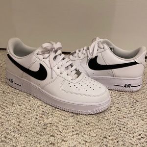 Nike AF1 Low, White & Black, Size 9